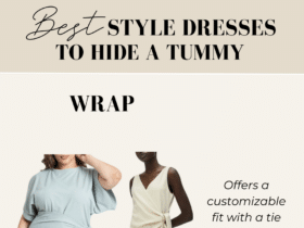 best style dresses to hide tummy