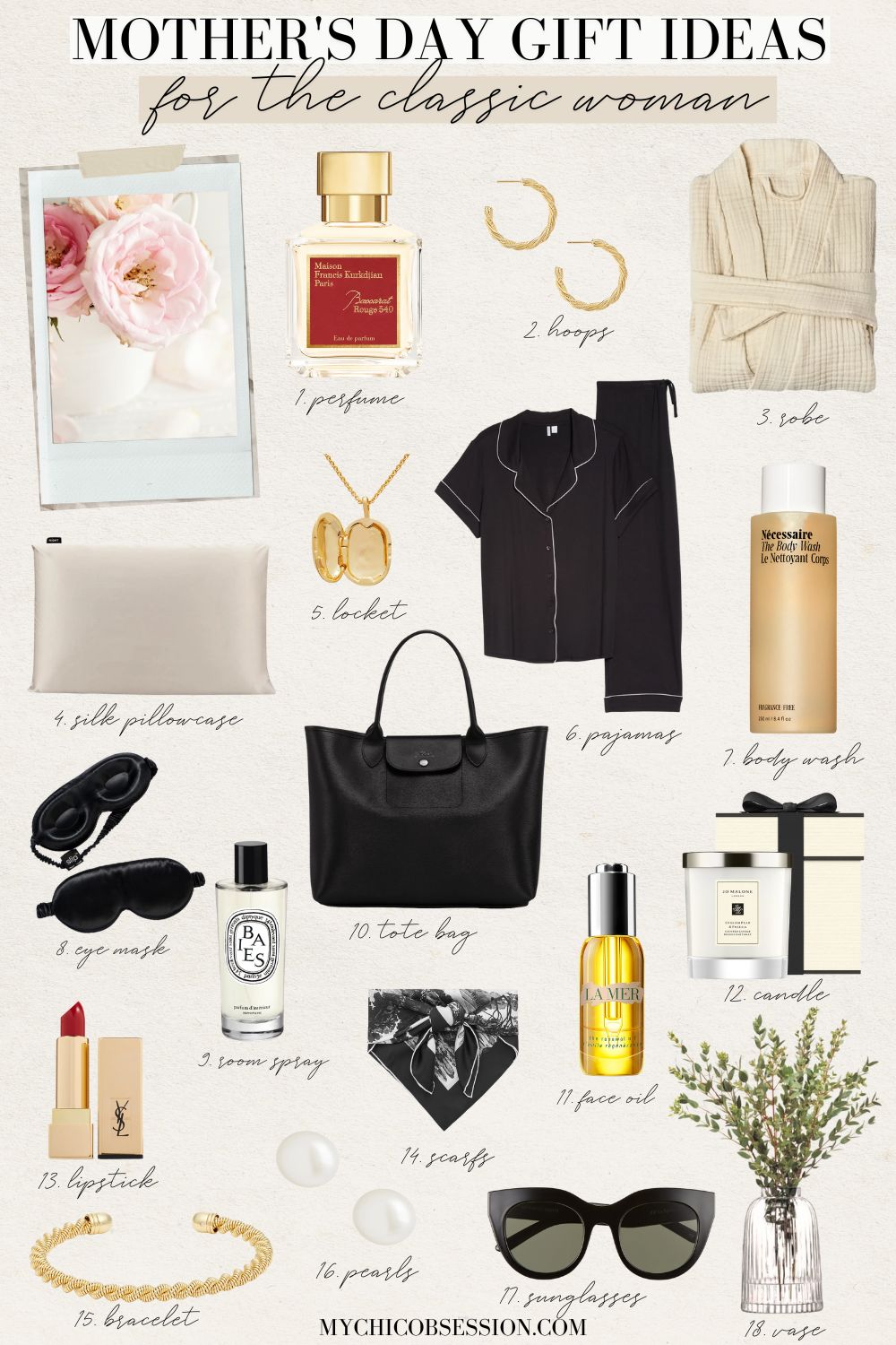 Mother's Day Gift Guide for the classic woman 2023