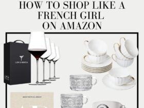 Home accessories to live like a French Girl from Amazon